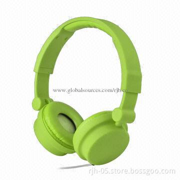 Promotional Cheaper Folded MP3 Headphones, 20Hz-20kHz Frequency Range